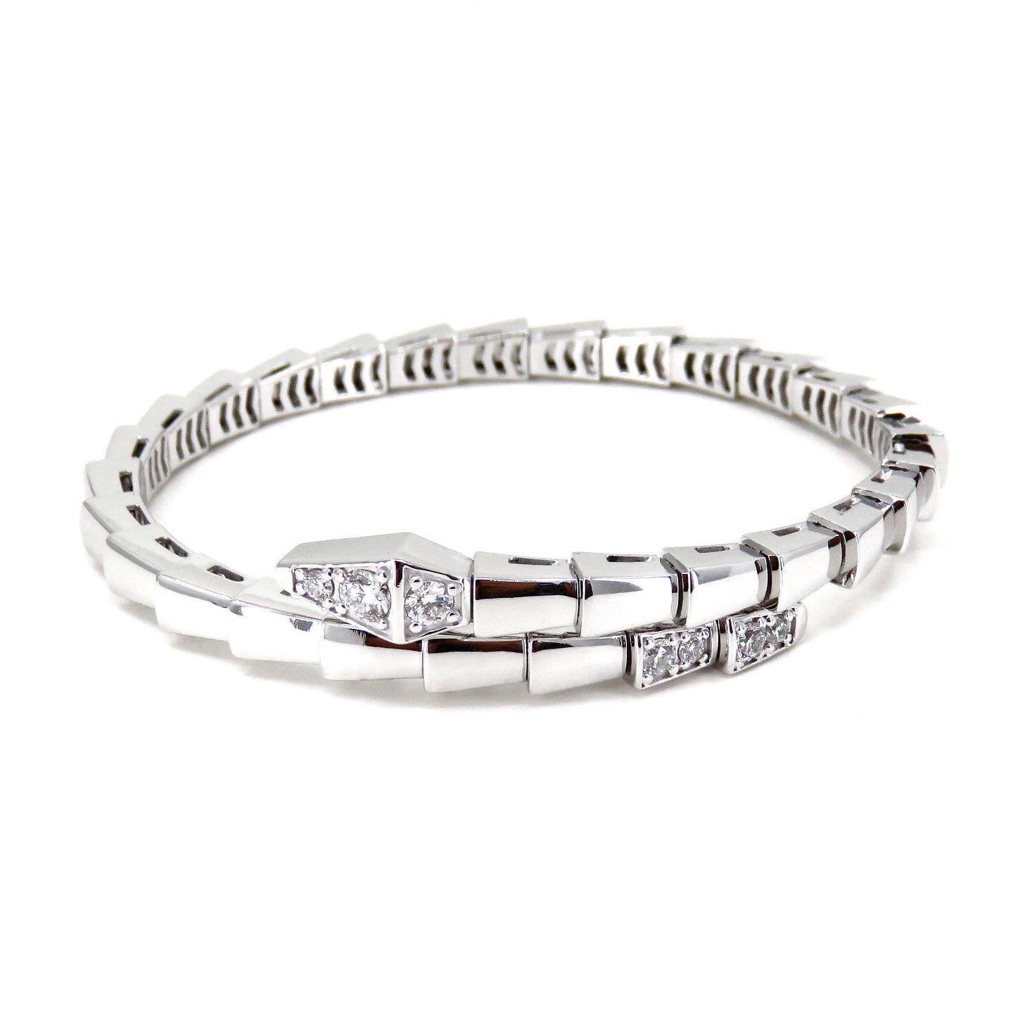 [Lucky Star]SERPENTI BRACELET DIAMONDS SILVER