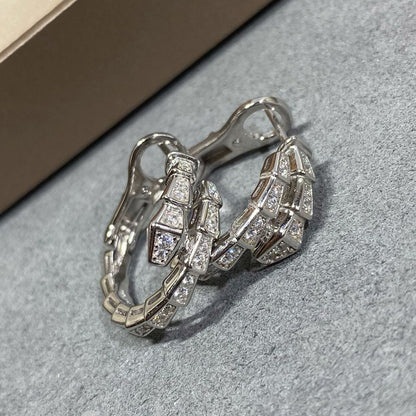 [Lucky Star]SERPENTI EARRINGS DIAMOND