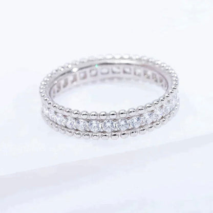 [Lucky Star]PERLEE DIAMOND SILVER RING