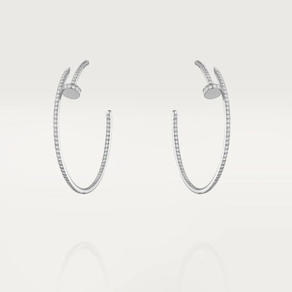 [ラッキースター]ジャステ イヤリング フルダイヤモンド 1.8MM