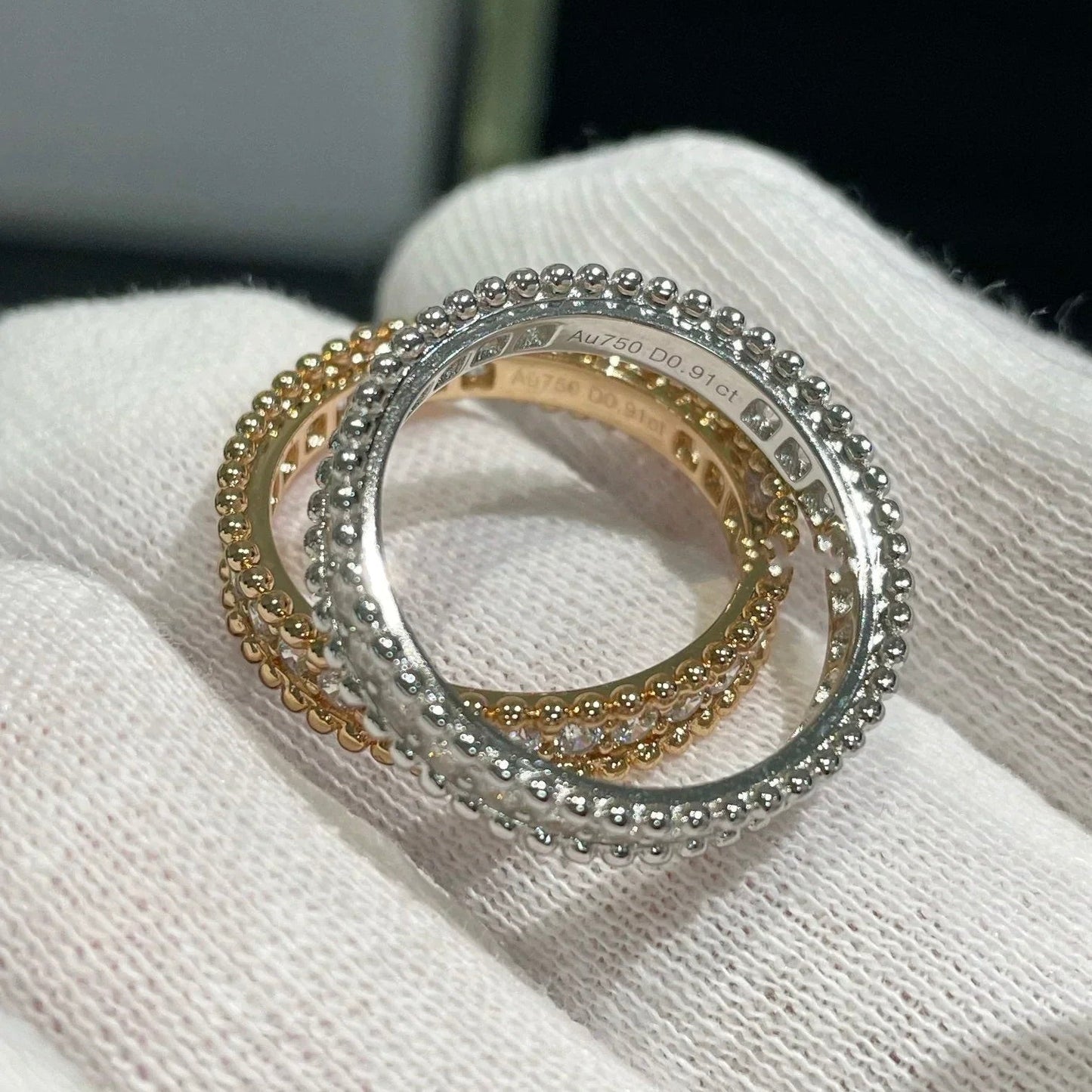 [Lucky Star]PERLEE DIAMOND SILVER RING