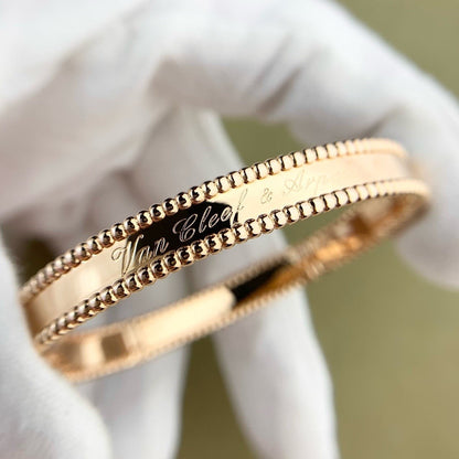 [Lucky Star]CLOVER BRACELET ENGRAVING SERIES