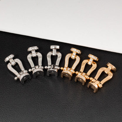 [Lucky Star]FORCE LARGE HORSESHOE NO DIAMOND BRACELET GOLD