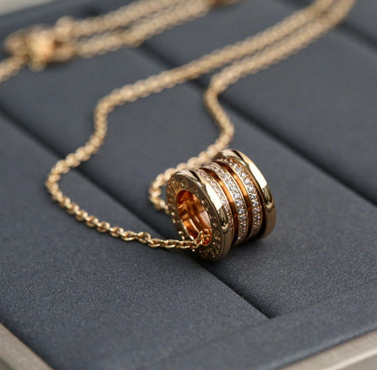 [Lucky Star]ZERO 1 PINK GOLD DIAMOND NECKLACE