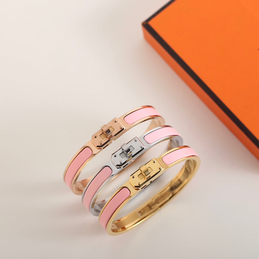 [ラッキースター]HM ケリーピンクブレスレット
