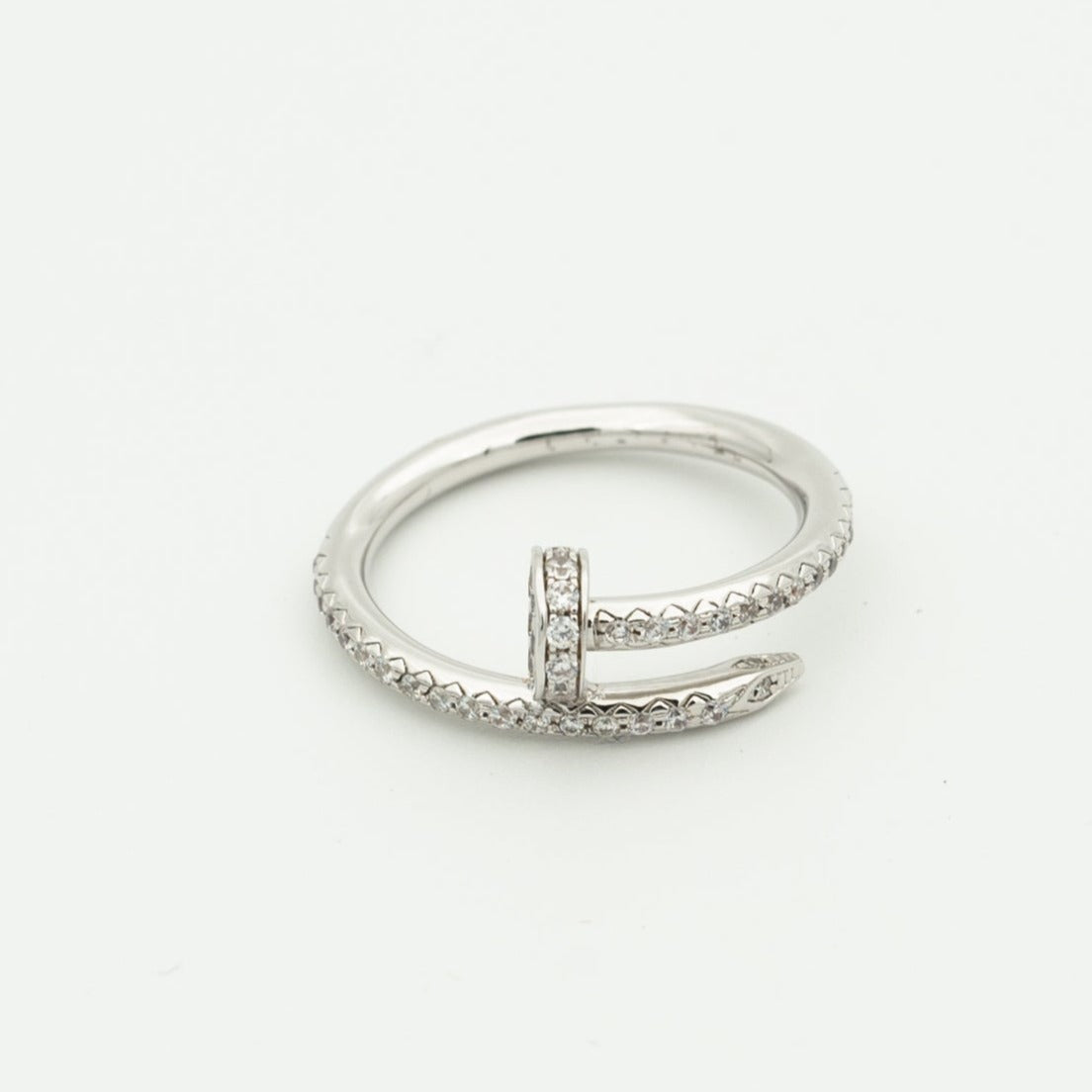 [Lucky Star]JUSTE RING 1.8MM SILVER DIAMONDS
