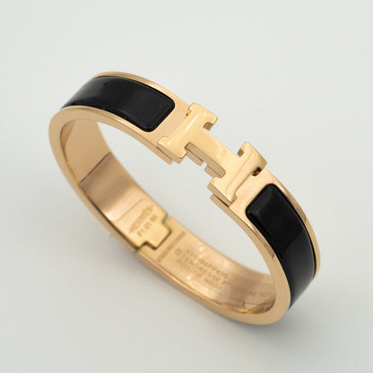 [Lucky Star]H BLACK BRACELET
