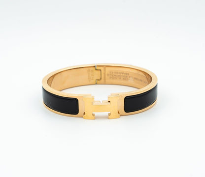 [Lucky Star]H BLACK BRACELET