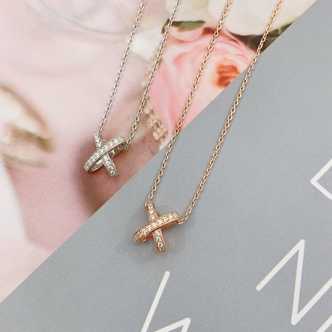 [Lucky Star]JEUX DE DIAMOND NECKLACE