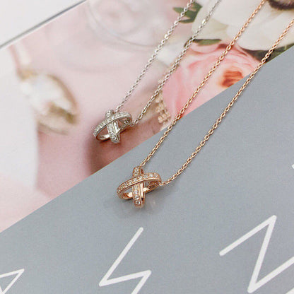 [Lucky Star]JEUX DE DIAMOND NECKLACE