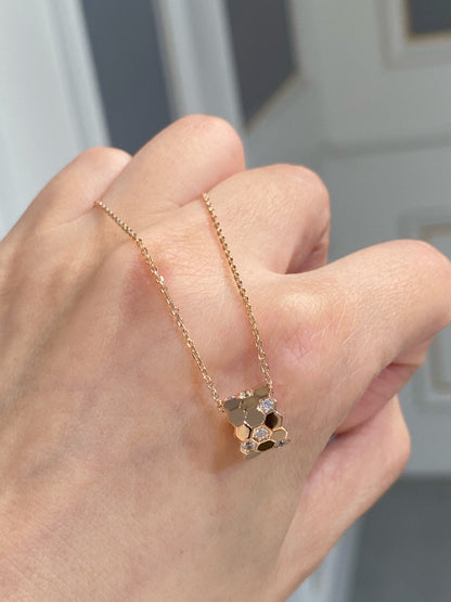 [Lucky Star]BEE LOVE DIAMOND NECKLACE