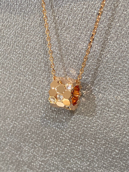 [Lucky Star]BEE LOVE DIAMOND NECKLACE