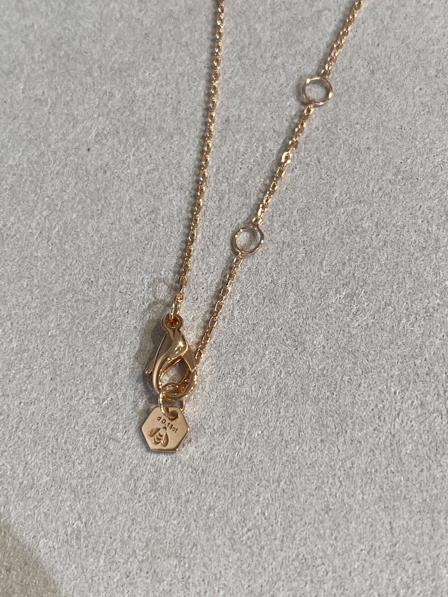 [Lucky Star]BEE LOVE DIAMOND NECKLACE