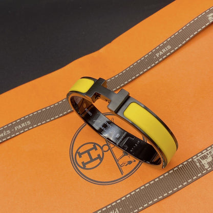 [Lucky Star]CLIC HM SO BLACK YELLOW BRACELET