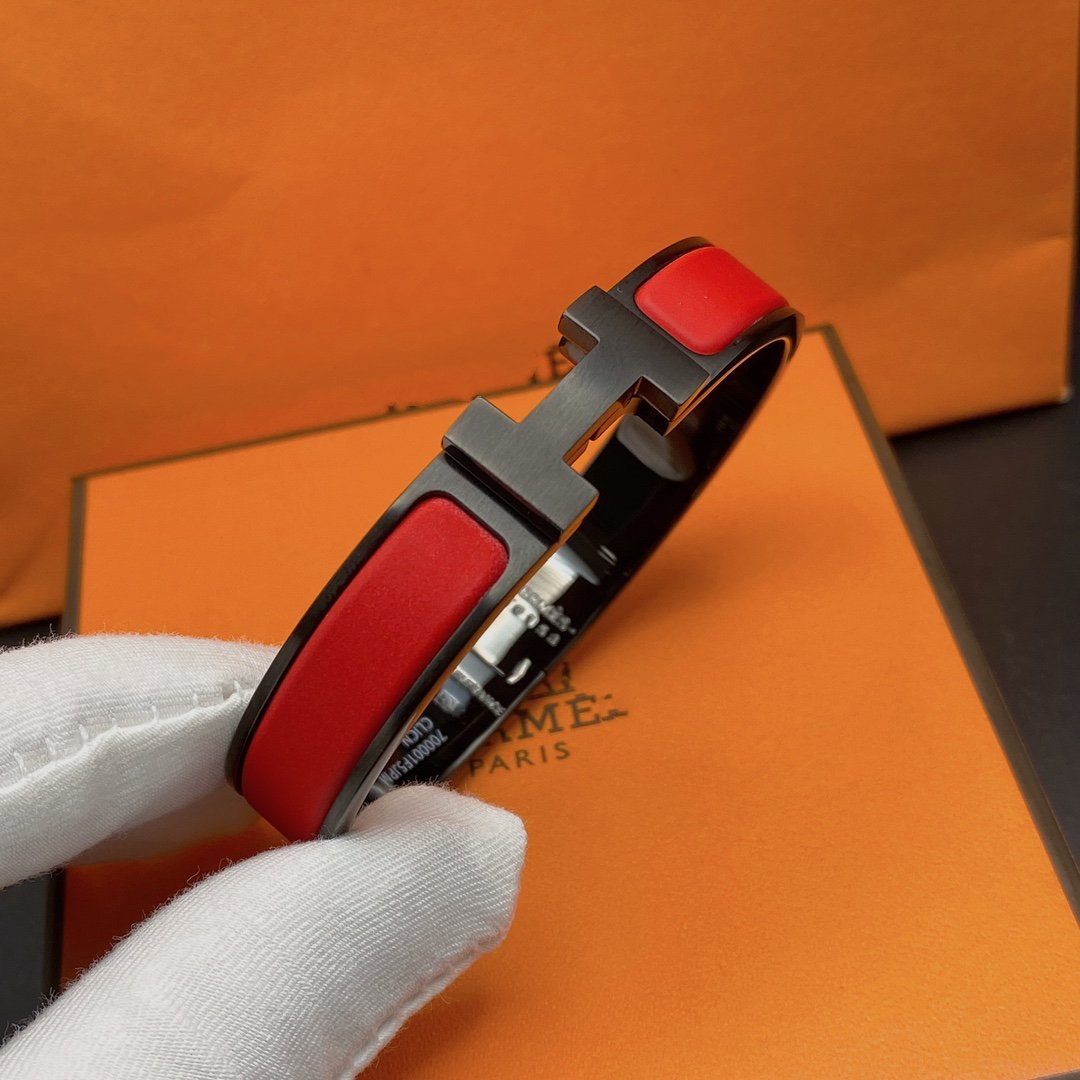 [Lucky Star]CLIC HM SO BLACK RED BRACELET
