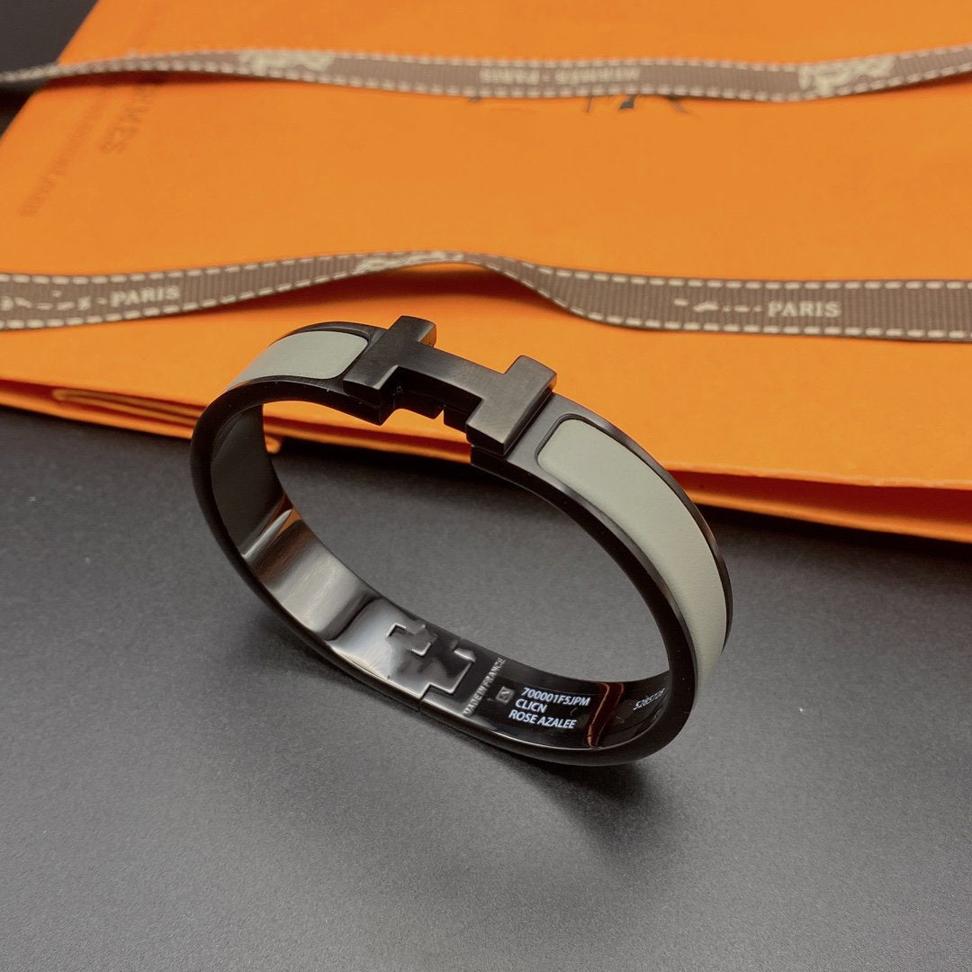 [Lucky Star]CLIC HM SO BLACK GREY BRACELET