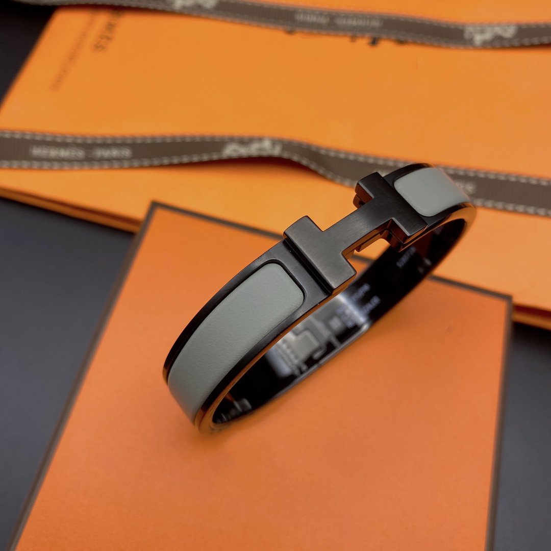 [Lucky Star]CLIC HM SO BLACK GREY BRACELET