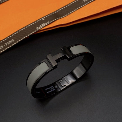 [Lucky Star]CLIC HM SO BLACK GREY BRACELET