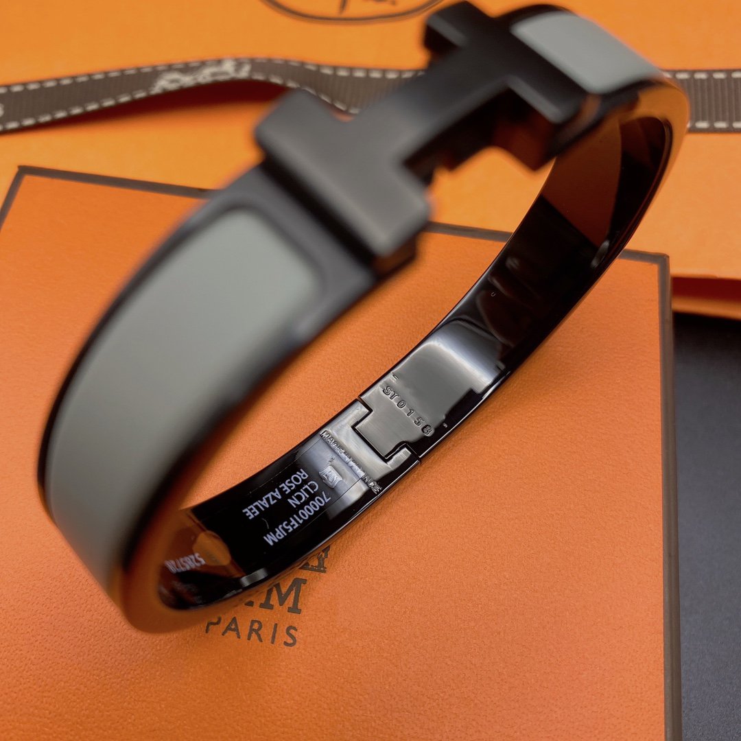 [Lucky Star]CLIC HM SO BLACK GREY BRACELET