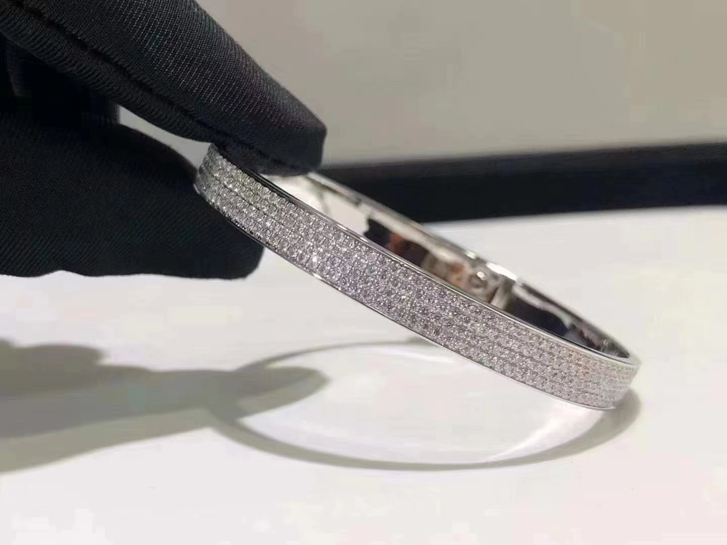 [Lucky Star]HM KELLY ARMBAND AUS SILBER MIT DIAMANTEN