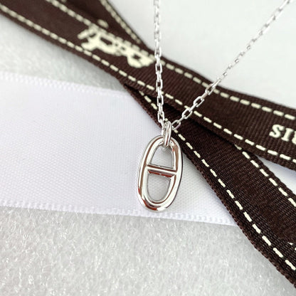[Lucky Star]HM PIG NOSE NECKLACE