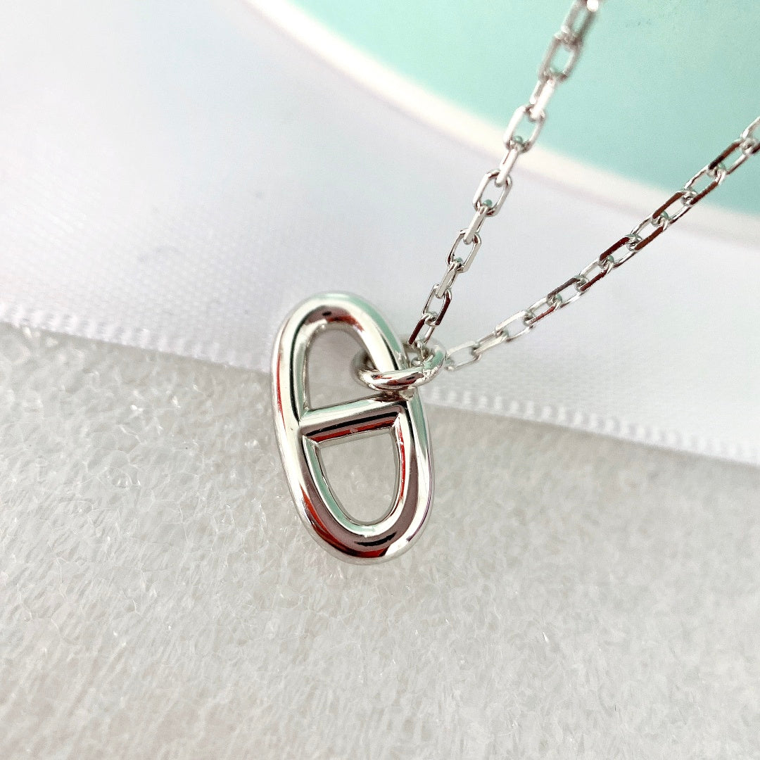 [Lucky Star]HM PIG NOSE NECKLACE