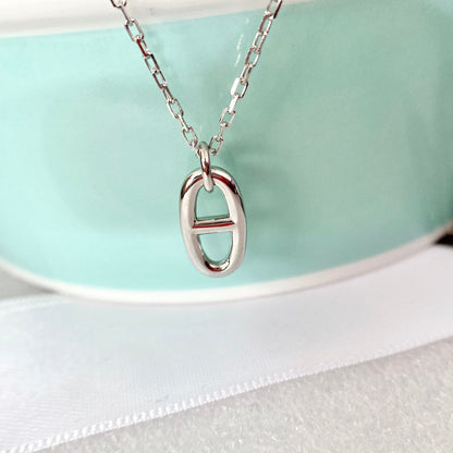 [Lucky Star]HM PIG NOSE NECKLACE