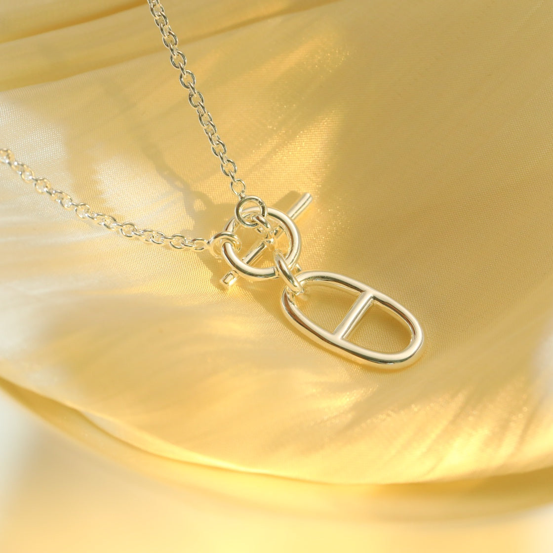 [Lucky Star]HM CHAINE D'ANCRE PENDANT NECKLACE STERLING SILVER