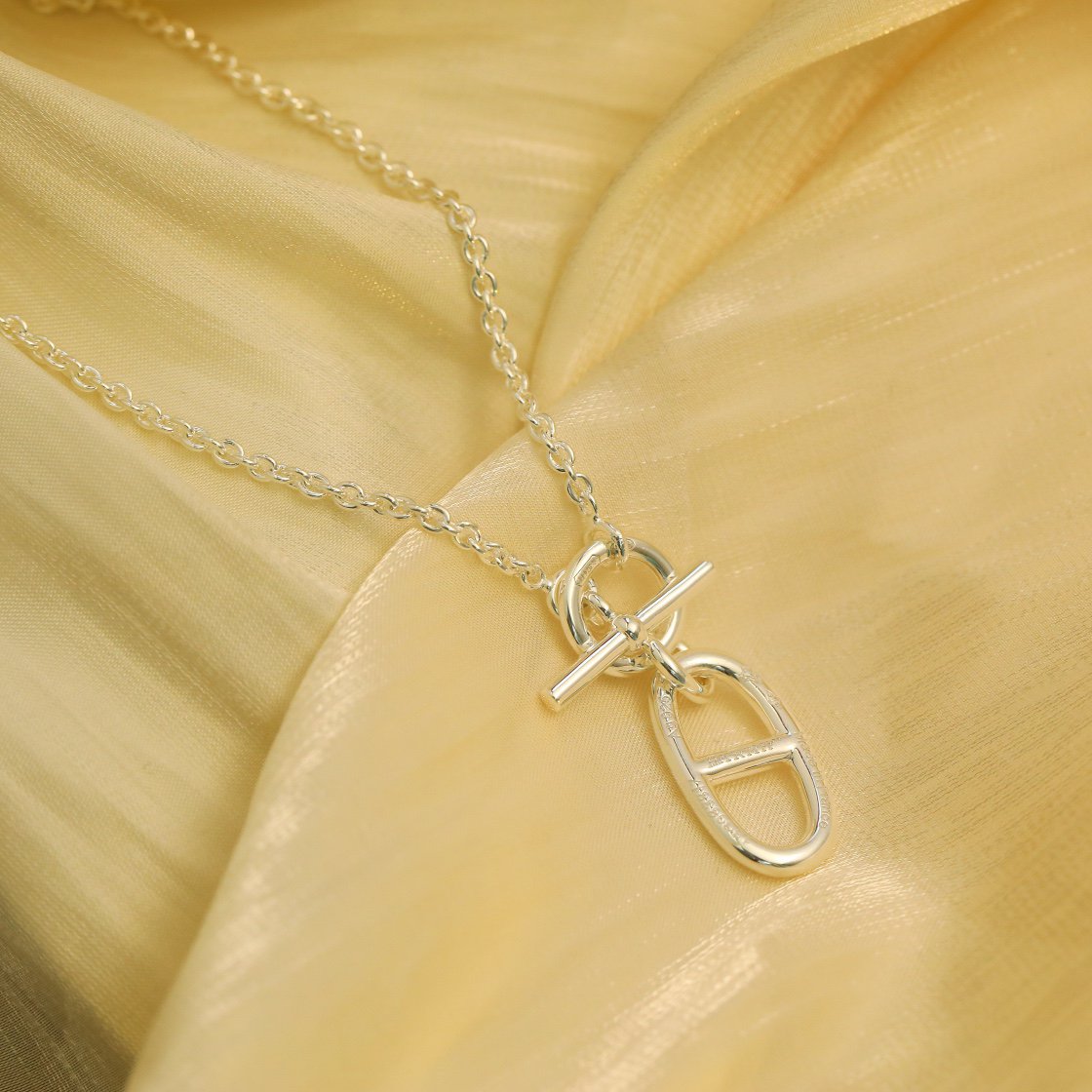 [Lucky Star]HM CHAINE D'ANCRE PENDANT NECKLACE STERLING SILVER