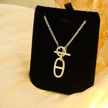 [Lucky Star]HM CHAINE D'ANCRE PENDANT NECKLACE STERLING SILVER