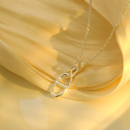 [Lucky Star]HM CHAINE D'ANCRE PENDANT NECKLACE STERLING SILVER