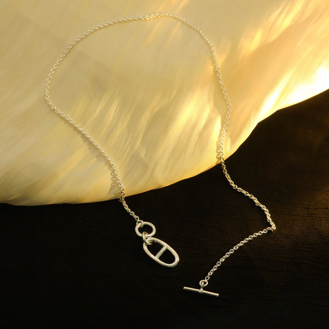 [Lucky Star]HM CHAINE D'ANCRE PENDANT NECKLACE STERLING SILVER