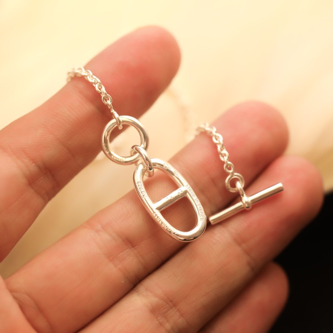 [Lucky Star]HM CHAINE D'ANCRE PENDANT NECKLACE STERLING SILVER