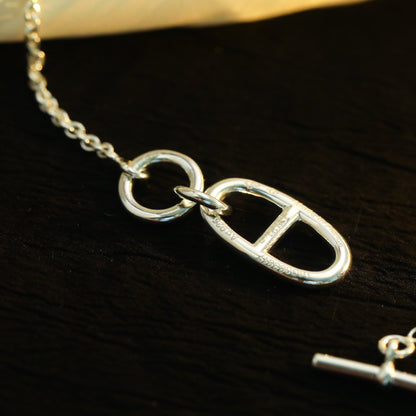 [Lucky Star]HM CHAINE D'ANCRE PENDANT NECKLACE STERLING SILVER