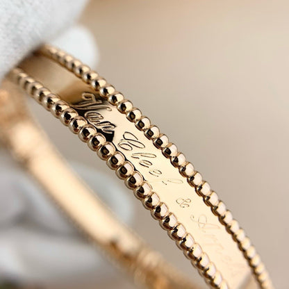 [Lucky Star]CLOVER BRACELET ENGRAVING SERIES