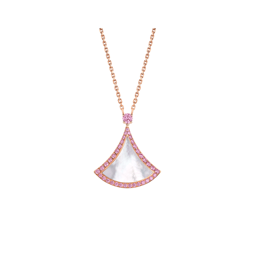 [Lucky Star] TRAUM HALSKETTE MOP DIAMANT ROSA