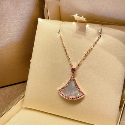 [Lucky Star] TRAUM HALSKETTE MOP DIAMANT ROSA