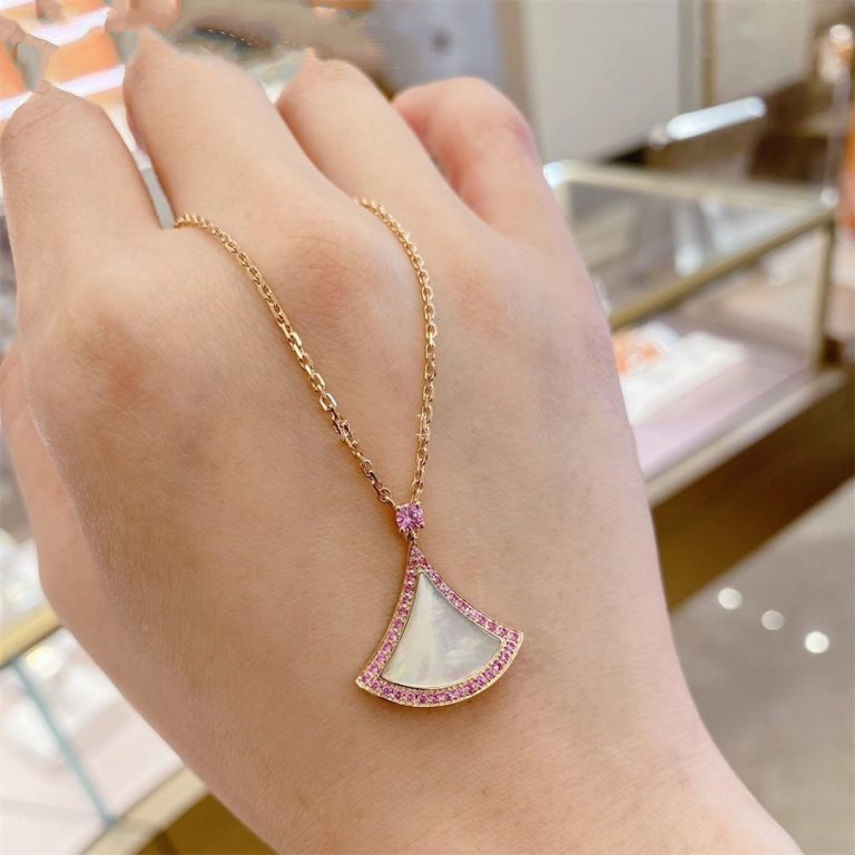 [Lucky Star] TRAUM HALSKETTE MOP DIAMANT ROSA
