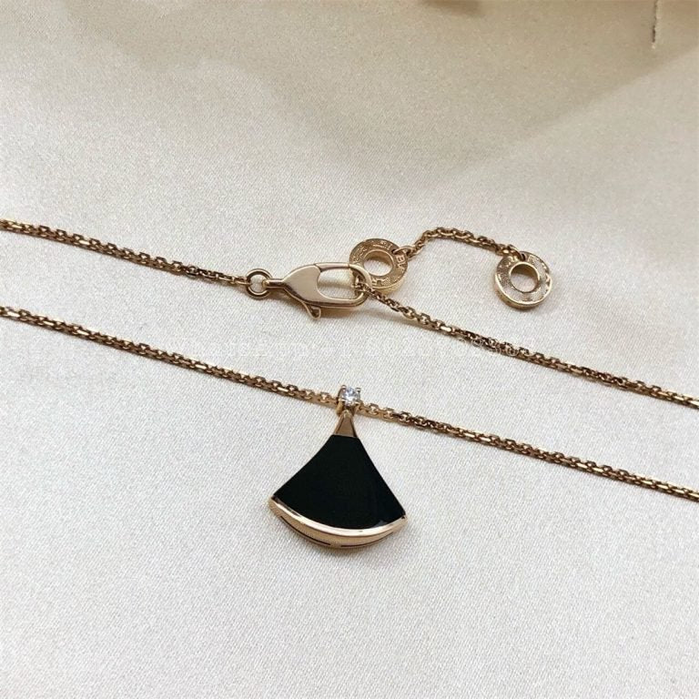 [Lucky Star] TRAUM HALSKETTE ONYX 1 DIAMANT