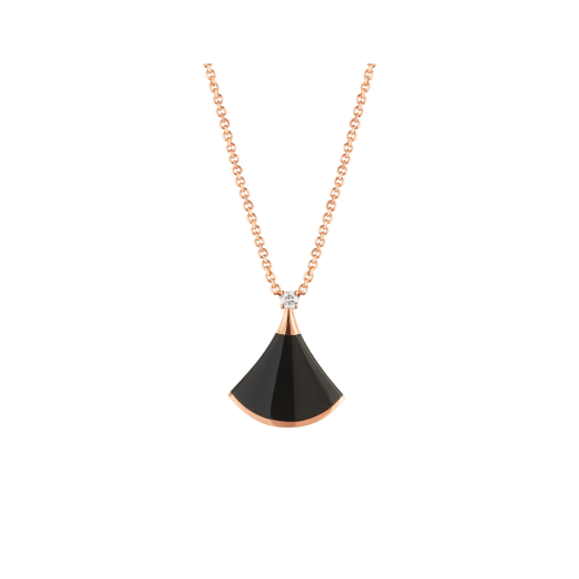 [Lucky Star] TRAUM HALSKETTE ONYX 1 DIAMANT