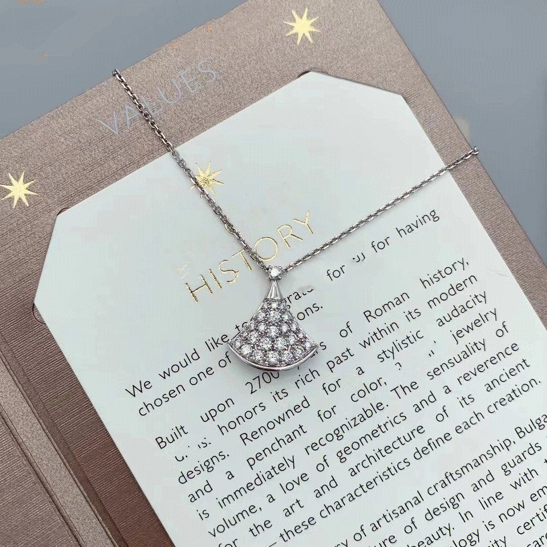 [Lucky Star] TRAUM HALSKETTE SILBER DIAMANT