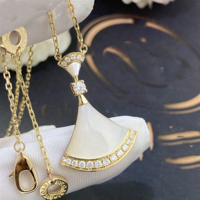 [Lucky Star]DREAM NECKLACE MOP GOLD DIAMOND