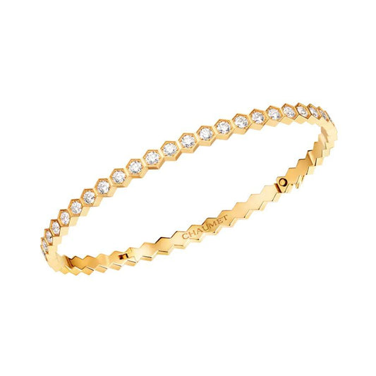 [Lucky Star]BEE LOVE GOLD BRACELET FULL DIAMOND