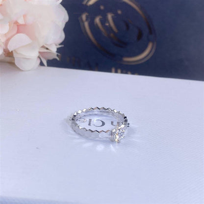 [Lucky Star] BEE LOVE RING SILBER 1 DIAMANT