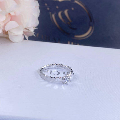 [Lucky Star] BEE LOVE RING SILBER 1 DIAMANT