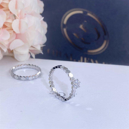[Lucky Star] BEE LOVE RING SILBER 1 DIAMANT