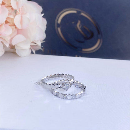 [Lucky Star] BEE LOVE RING SILBER 1 DIAMANT