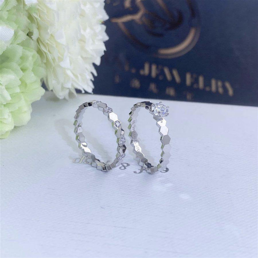 [Lucky Star] BEE LOVE RING SILBER 1 DIAMANT