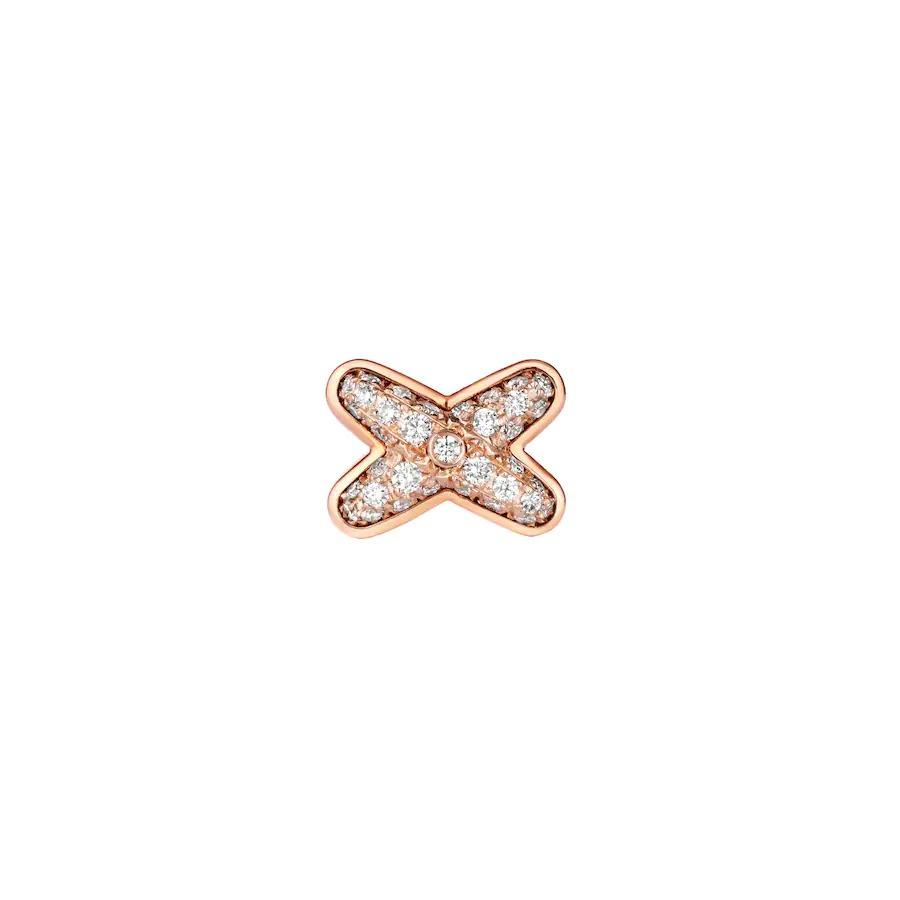 [Lucky Star]JEUX DE PINK GOLD DIAMOND EARRINGS