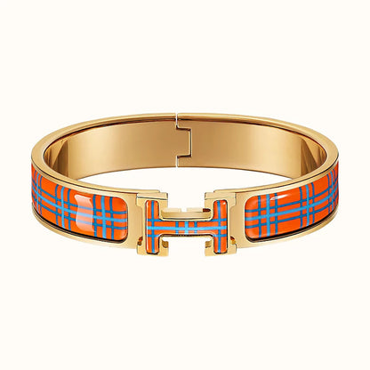 [ラッキースター]Hタータンブレスレット12MM